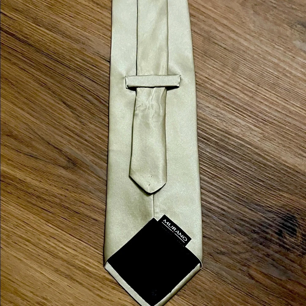 Murano Cream Silk Tie